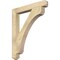 Ekena Millwork Legacy Craftsman Rough Sawn Bracket, Douglas Fir, 4"W x 32"D x 38"H BKT04X32X38LEC04RDF - alternate 1